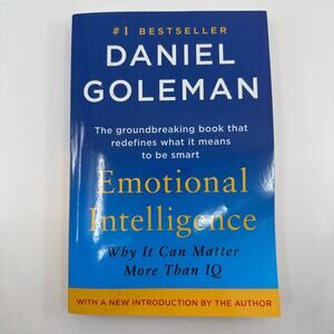 Emotional Intelligence by by Daniel Goleman, #1 BESTSELLER, Paperback, Bantam